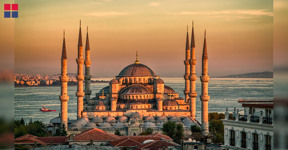 The Blue Mosque in Istanbul Turkey