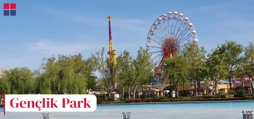 Genclik Park in Ankara, Turkey