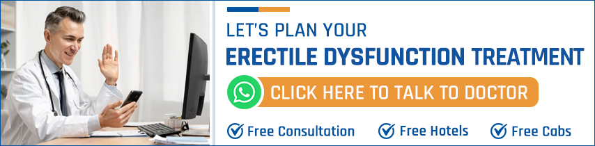 Plan Your Erectile Dysfunction Treatment in India