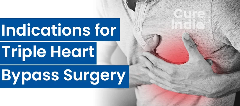 Indications for triple artery bypass surgery
