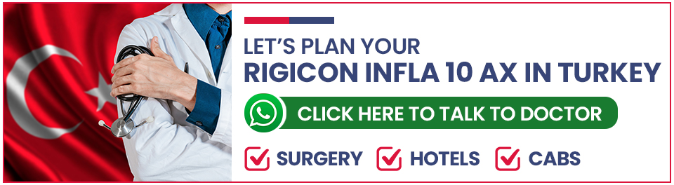 Plan Your Rigicon Infla 10 AX Implants in Turkey